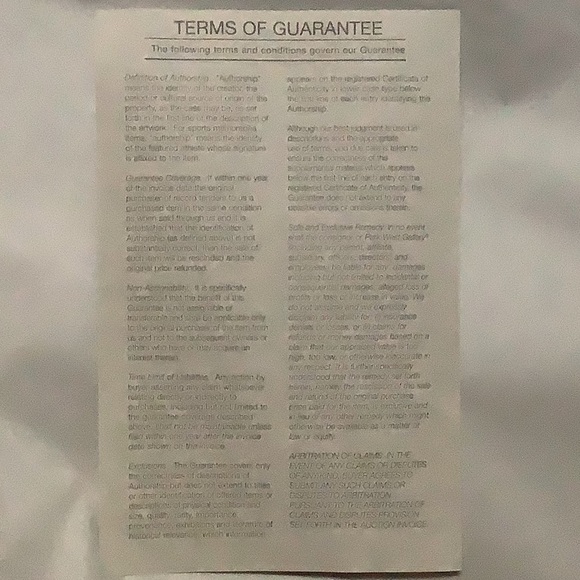 Moment Blue, Emile Bellet, 23 1/2” x 19 1/2” Lithograph w/spot varnish UNFRAMED - Picture 3 of 3